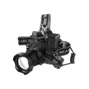 Фонарь Zoom головной 1СВД HT-799-P90 3ACC 3.7V, с функцией power bank