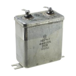 Конденсатор МБГЧ-1 4мФ 250В 10%