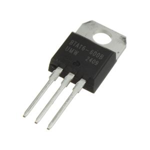 Симистор BTA16-600BRG TO-220AB UMW (упаковка 2шт) 16А 600В