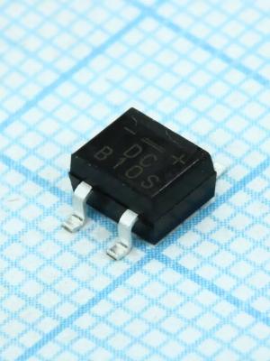 Диодный мост SMD 0.5А 1000В (упаковка 10шт) MB10S MB-S