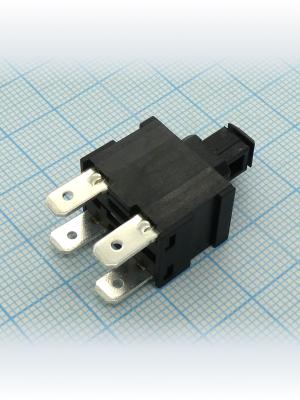 Кнопка SC-7097-1 16(4)А 250В 2 группы с фиксацией