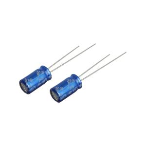 Конденсатор 220мкФ 63В 10*17мм 105С (упаковка 4шт) JB JRB1J221M05001000170000B 270мА 2000час