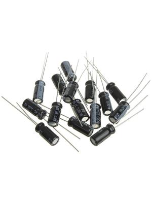 Конденсатор 22мкФ 35В 5*11мм 105С Yageo SH035M0022B2F-0511 (упак 10шт)