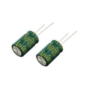 Конденсатор 1000мкФ 35В 10*20мм 105С (упаковка 2шт) JWCO LF102M1VBKJ1020EGN 1450мА 4000час