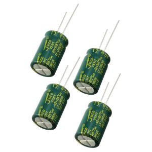 Конденсатор 220мкФ 25В 8*12мм 105С (упаковка 8шт) JWCO LF221M1EBKJ0812EGN 550мА 4000час