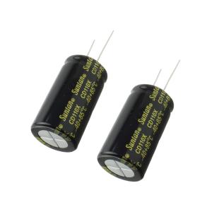 Конденсатор 6800мкФ 25В 16*35мм 85С ( упаковка 2шт) Suntan TS13DE1E682MSB0C0R 2550мА 2000час