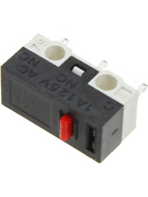 Микропереключатель 12.8*6.5*5.8 мм (упаковка 2шт) Ruichi DM1-01P-3-1 2А 125В VAC
