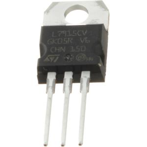 Микросхема L7915CV-DG TO-220AB STM (упаковка 2шт) -15В 1.5А