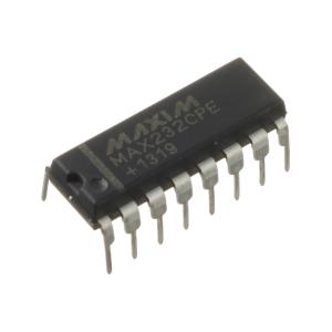 Микросхема MAX232CPE+ DIP16 Maxim (упаковка 2шт)
