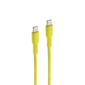Шнур Type C - Type C 1м JA035 Jokade, желтый