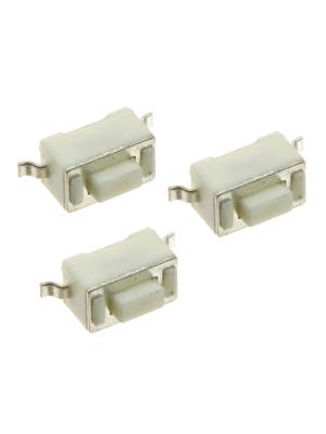 Тактовая кнопка 3.5*6 h4.2мм 2pin SMD 2фиксатора (упаковка 3шт)
