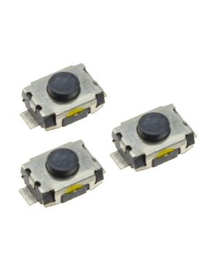 Тактовая кнопка 3*4 h2mm 2pin SMD (упаковка 3шт)